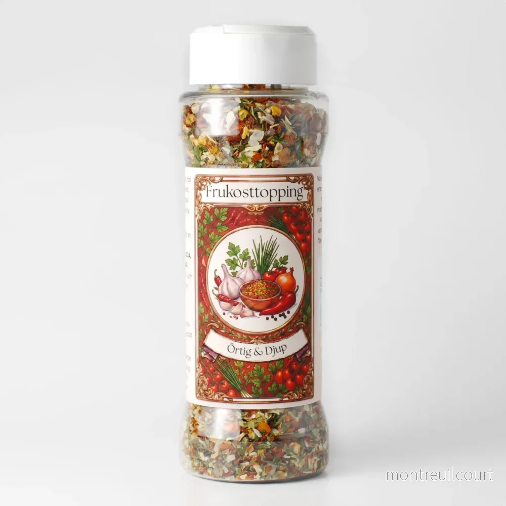 Frukosttopping – Premium Ört- & Kryddblandning – 90 g Frukosttopping – Premium Ört- & Kryddblandning – 90 g