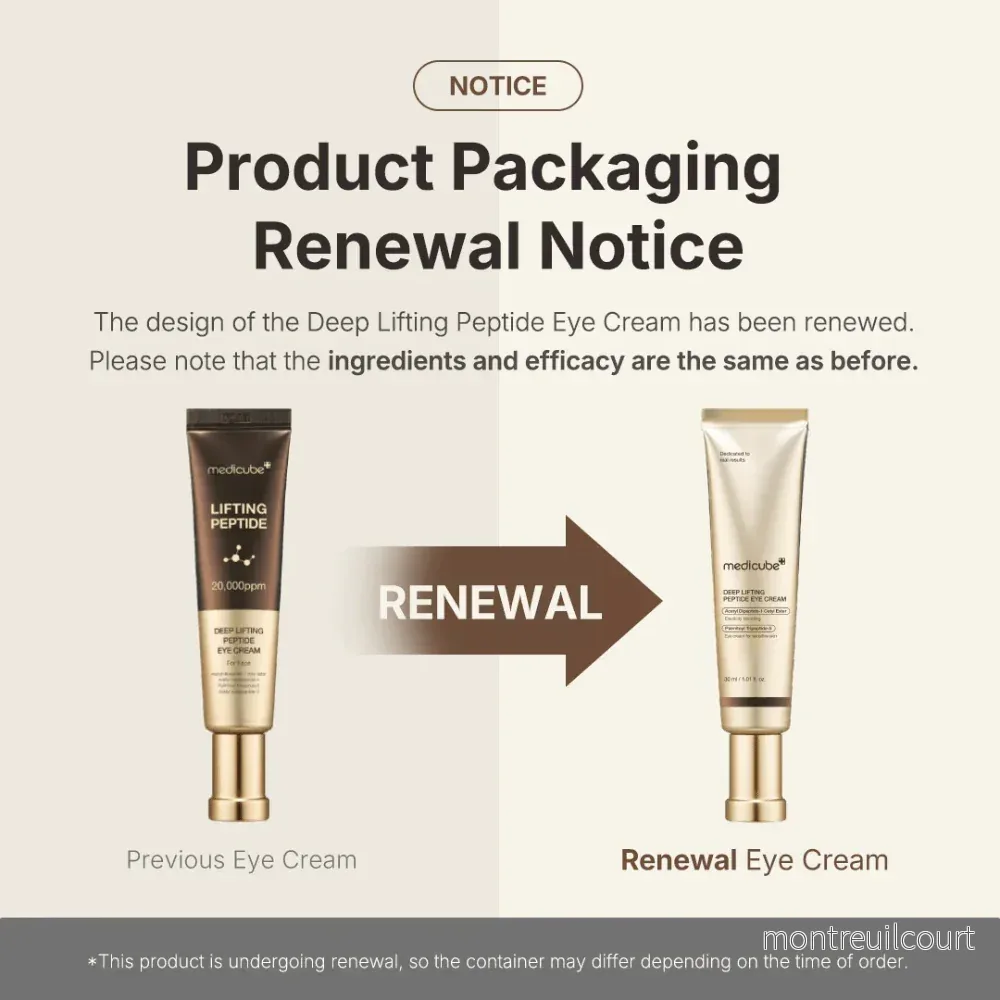 Medicube Deep Lifting Peptide Eye Cream 30ml - Bild 2