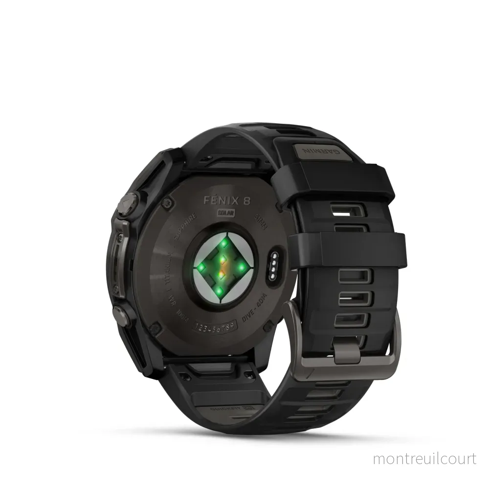 Garmin fenix 8 – Solar Sapphire 51 mm Carbon Gray DLC Titanium - Bild 3