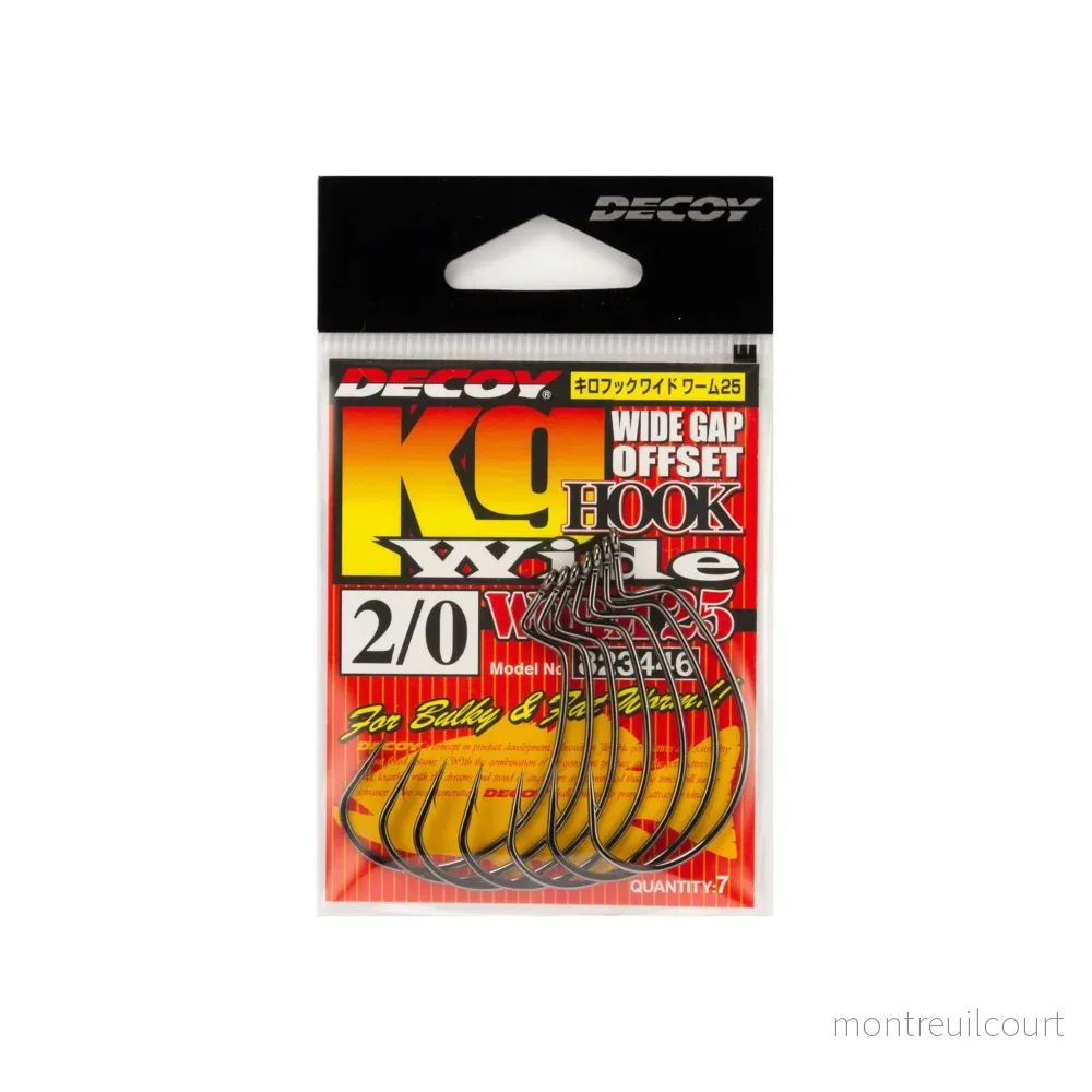Decoy Worm25 KG Hook Wide 4/0 - Bild 2