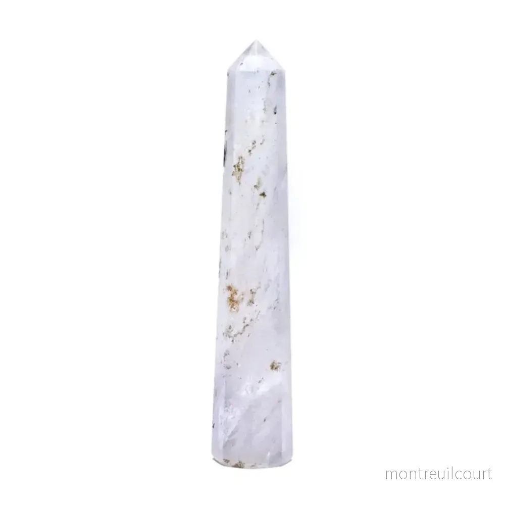Bergskristall spets - slipad obelisk / torn