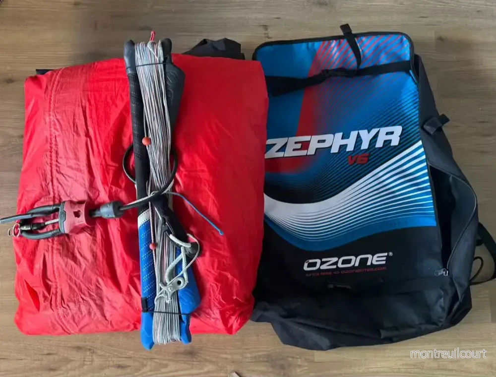 Begagnad kite Ozone Zephyr V6 17 m2 ink bom - Bild 2