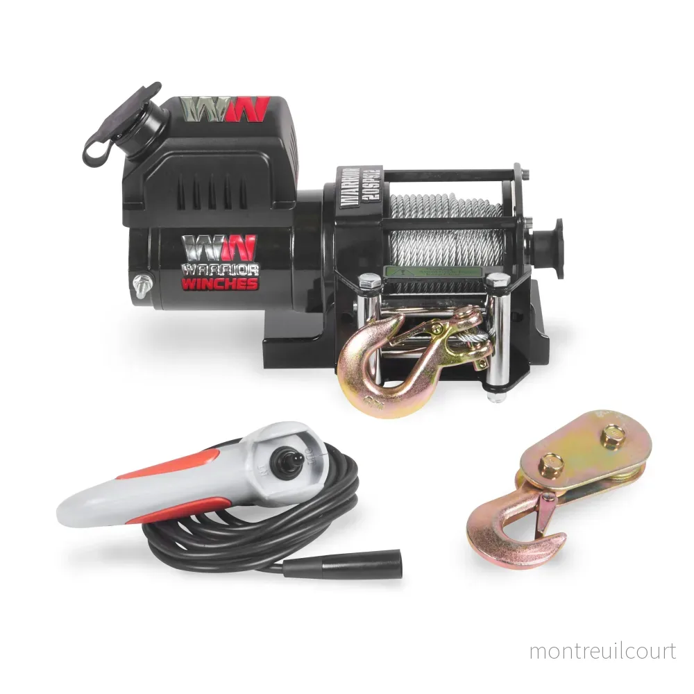 Warrior Winches Ninja 2000 Elektrisk vinsch 12V Stålvajer - Bild 2