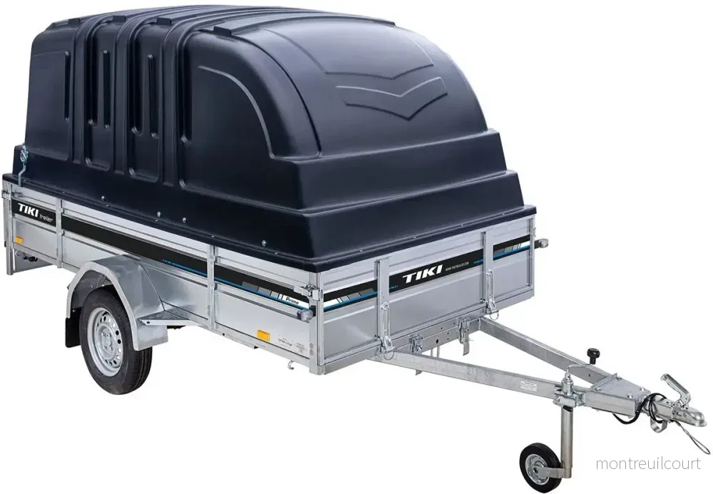 Tiki CS300-LH Obromsad Släpvagn 750kg – 100 cm Kåpa Paket Tiki CS300-LH Obromsad Släpvagn 750kg – 100 cm Kåpa Paket