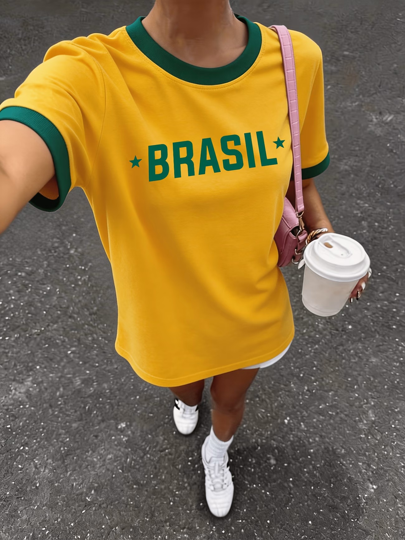 Camiseta do Brasil / Brazil T-Shirt (Unissex) - Bild 3