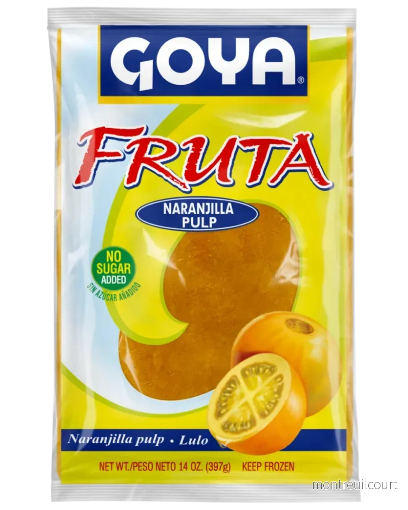 Polpa de Naranjilla Congelada / Frozen Naranjilla Fruit Pulp – Goya (250g) Polpa de Naranjilla Congelada / Frozen Naranjilla Fruit Pulp – Goya (250g)