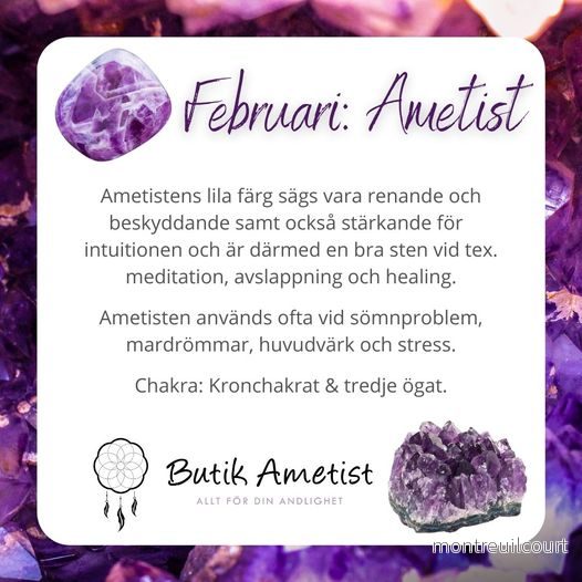 Ametist - rå - Bild 2
