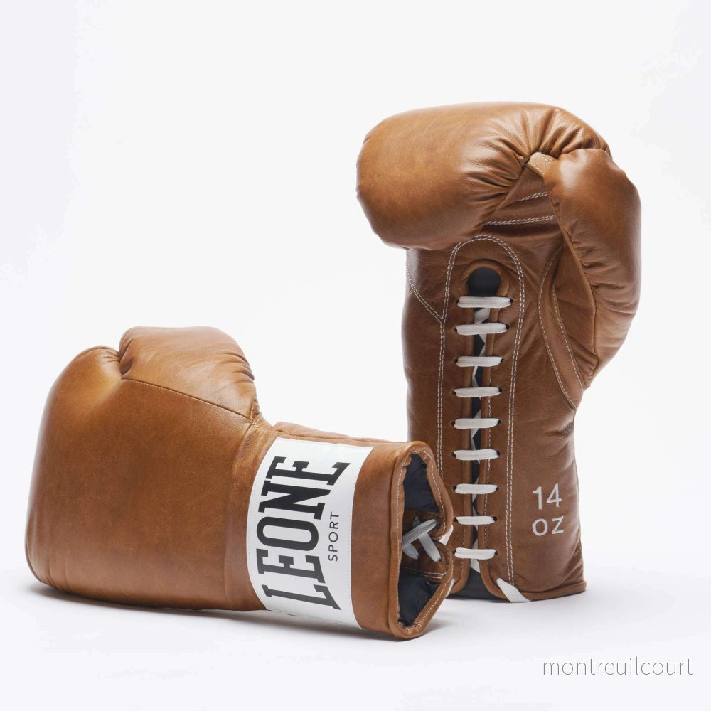 Leone Sport Romeo Classico Boxningshandskar med Snörning GNR01L Leone Sport Romeo Classico Boxningshandskar med Snörning GNR01L