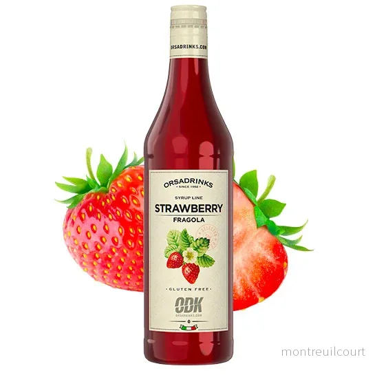 ODK JORDGUBB SYRUP
