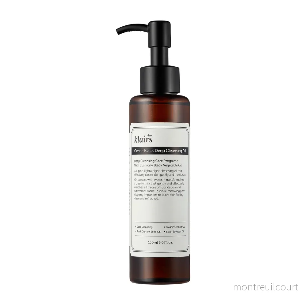 Klairs Gentle Black Deep Cleansing Oil 150ml Klairs Gentle Black Deep Cleansing Oil 150ml