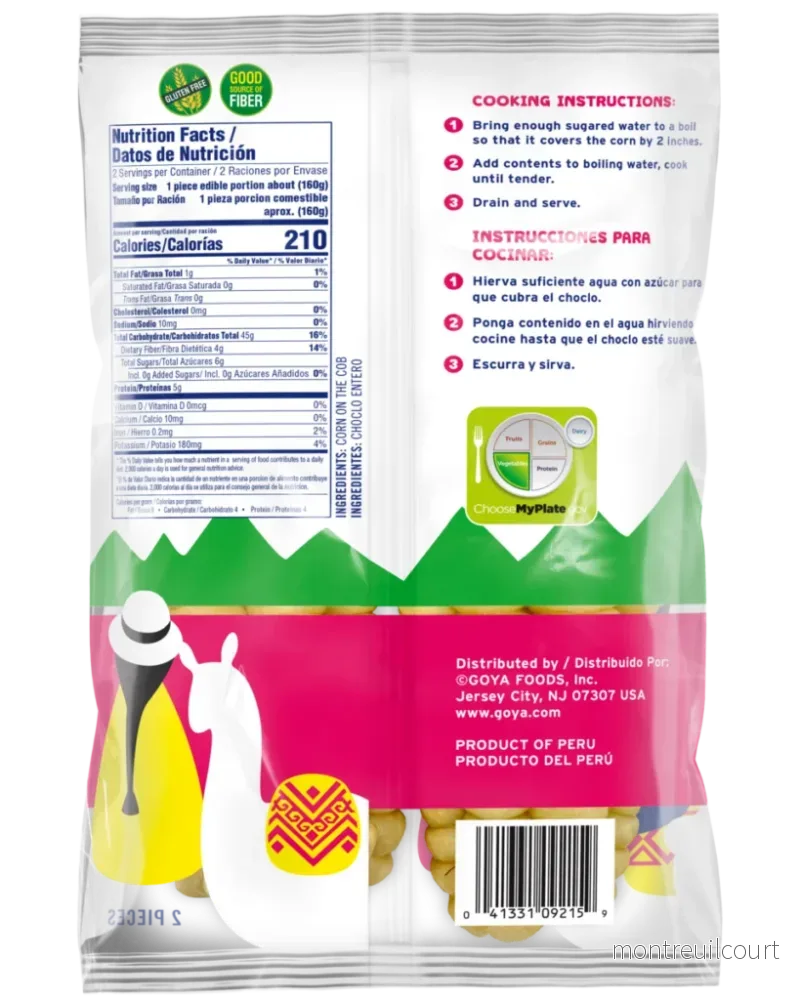 Choclo Peruano Congelado / Frozen Peruvian Jumbo Corn - Goya (500g) - Bild 2