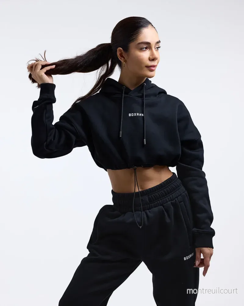 BOXRAW Cropped Hoodie Johnson BOXRAW Cropped Hoodie Johnson
