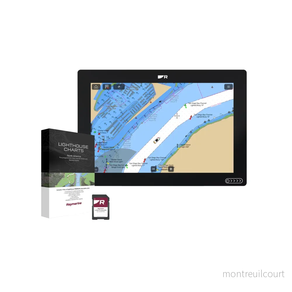 Raymarine AXIOM+ 12 – 12″ MFD samt LightHouse sjökort över norra Europa Raymarine AXIOM+ 12 – 12″ MFD samt LightHouse sjökort över norra Europa