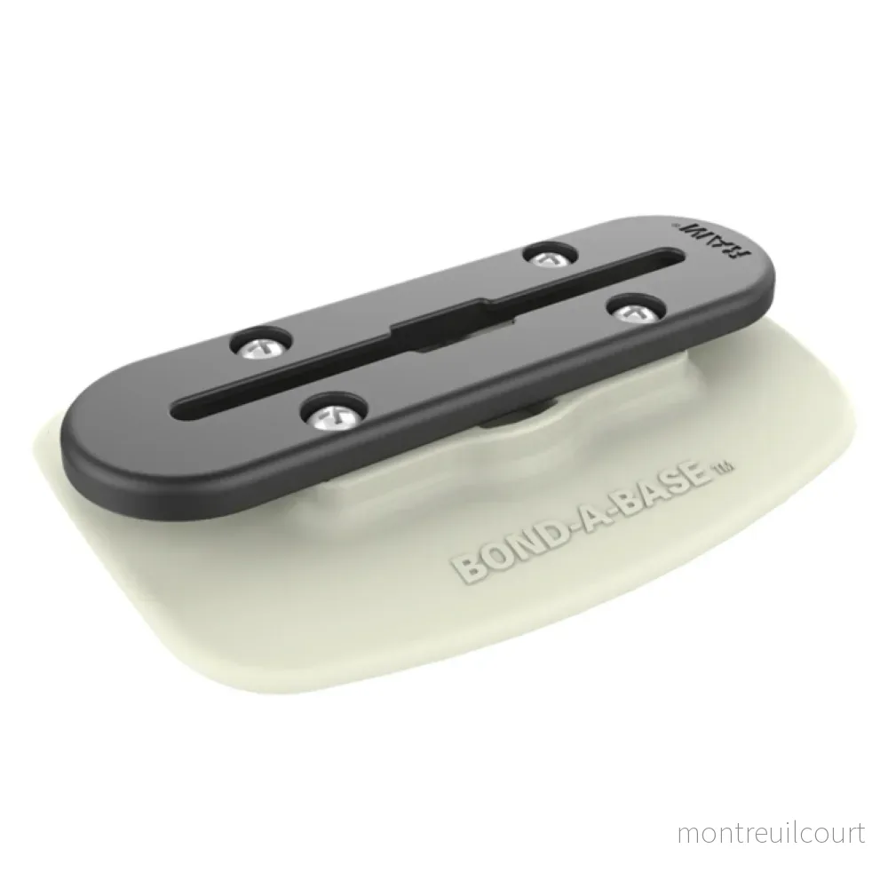 RAM Mounts Grey Bond-A-Base W Tough-Track