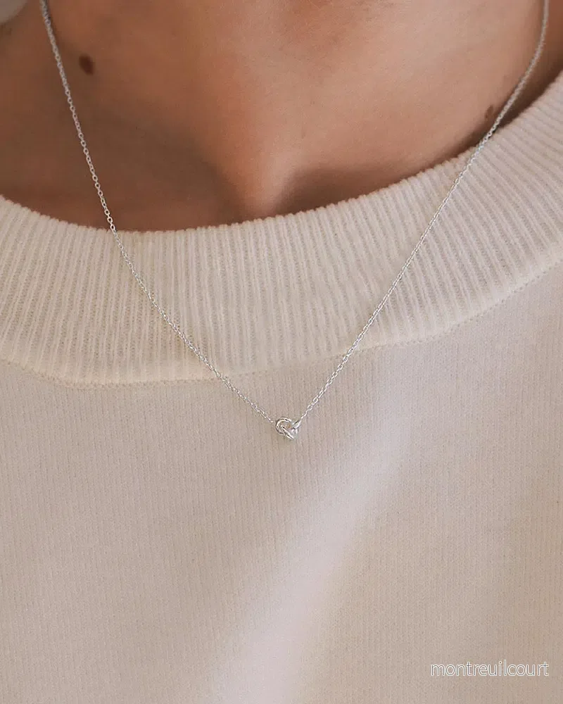Le Knot drop necklace - Bild 3