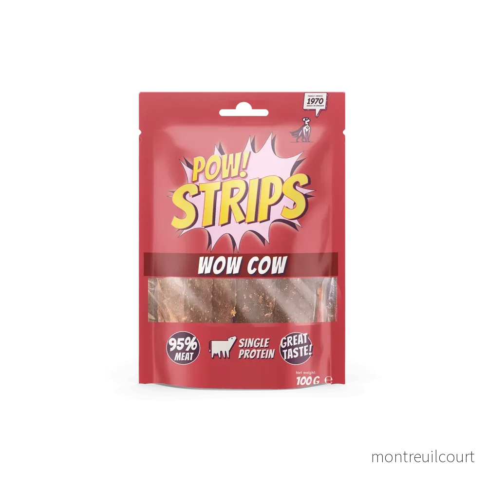 POW! Strips WOW COW 100g POW! Strips WOW COW 100g