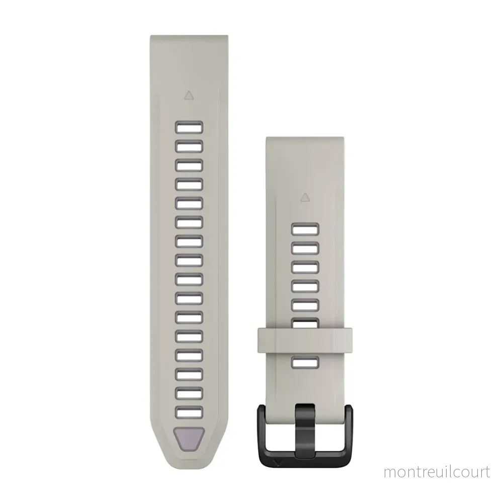 Garmin QuickFit 20 Klockarmband Fog Gray/Lavander Silikon Garmin QuickFit 20 Klockarmband Fog Gray/Lavander Silikon