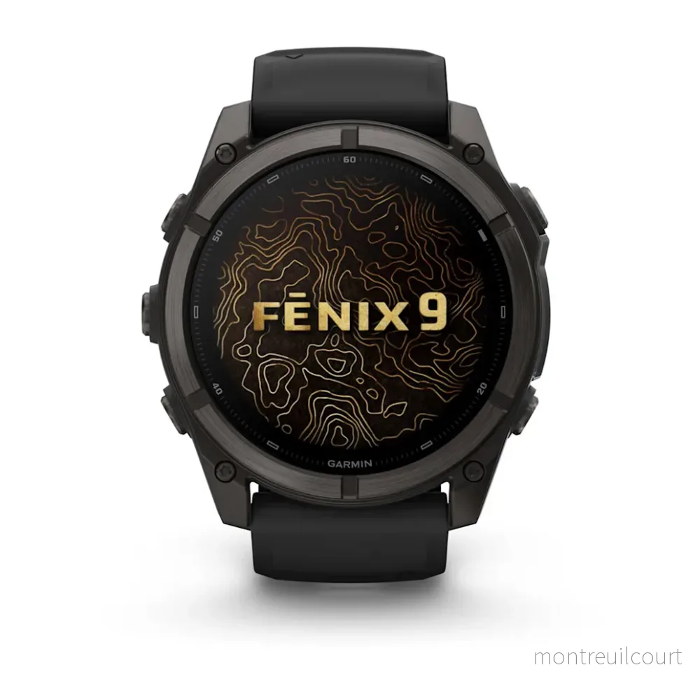 Garmin fēnix 9 - AMOLED 51 mm Sapphire Carbon Gray DLC Titanium - Bild 2