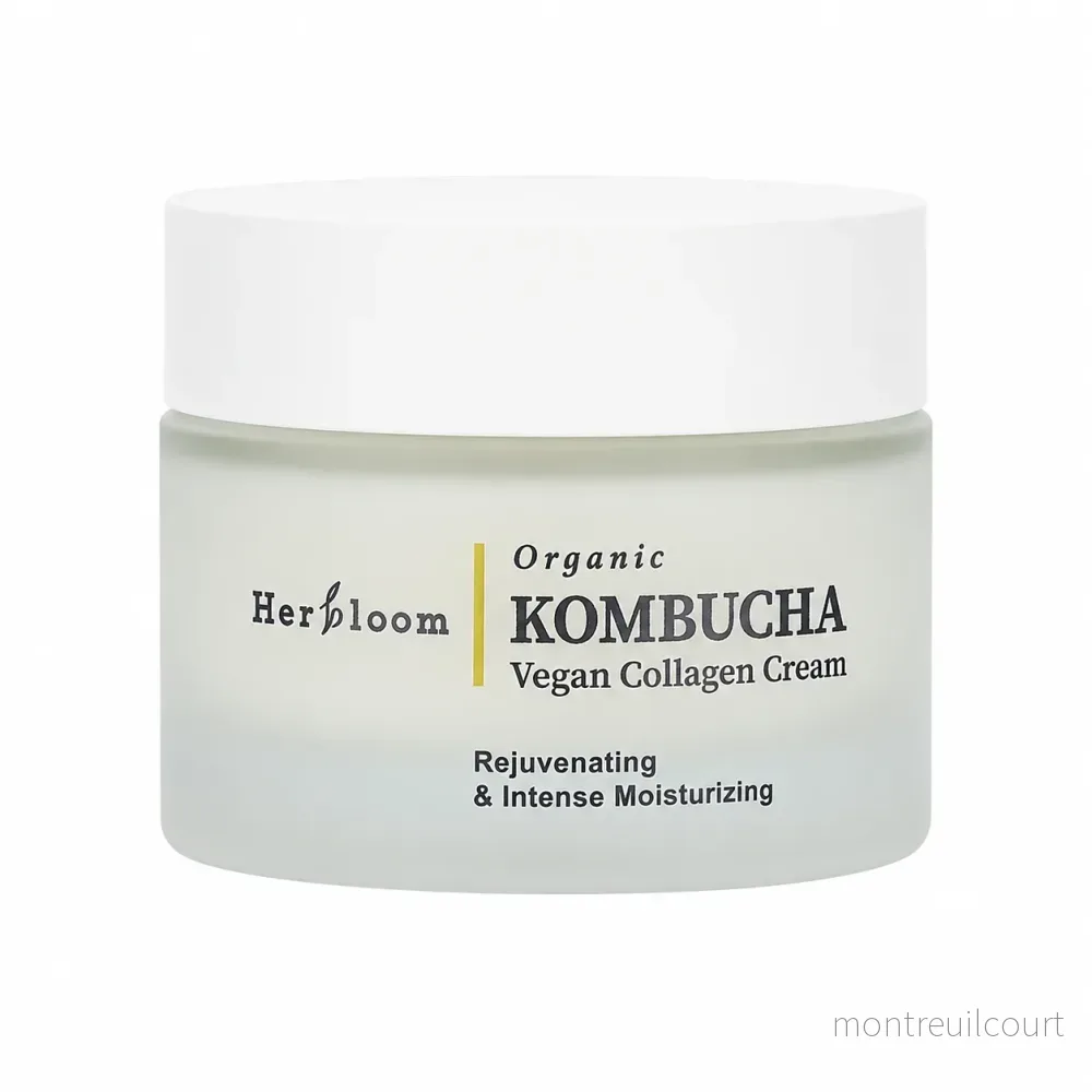 HERBLOOM Organic Kombucha Vegan Collagen Cream, 50 ml