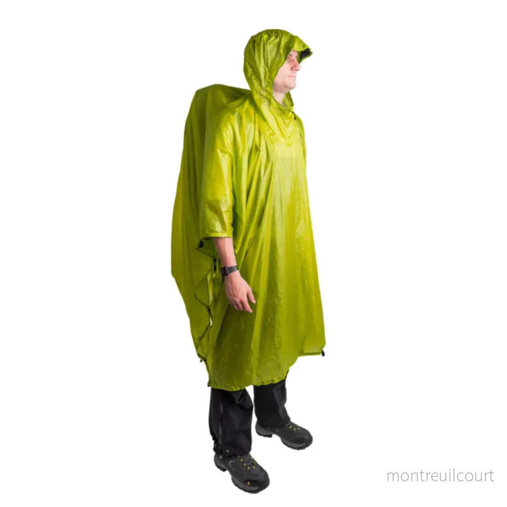 Sea To Summit 15D Ultrasilicone Poncho Tarp Lime Sea To Summit 15D Ultrasilicone Poncho Tarp Lime