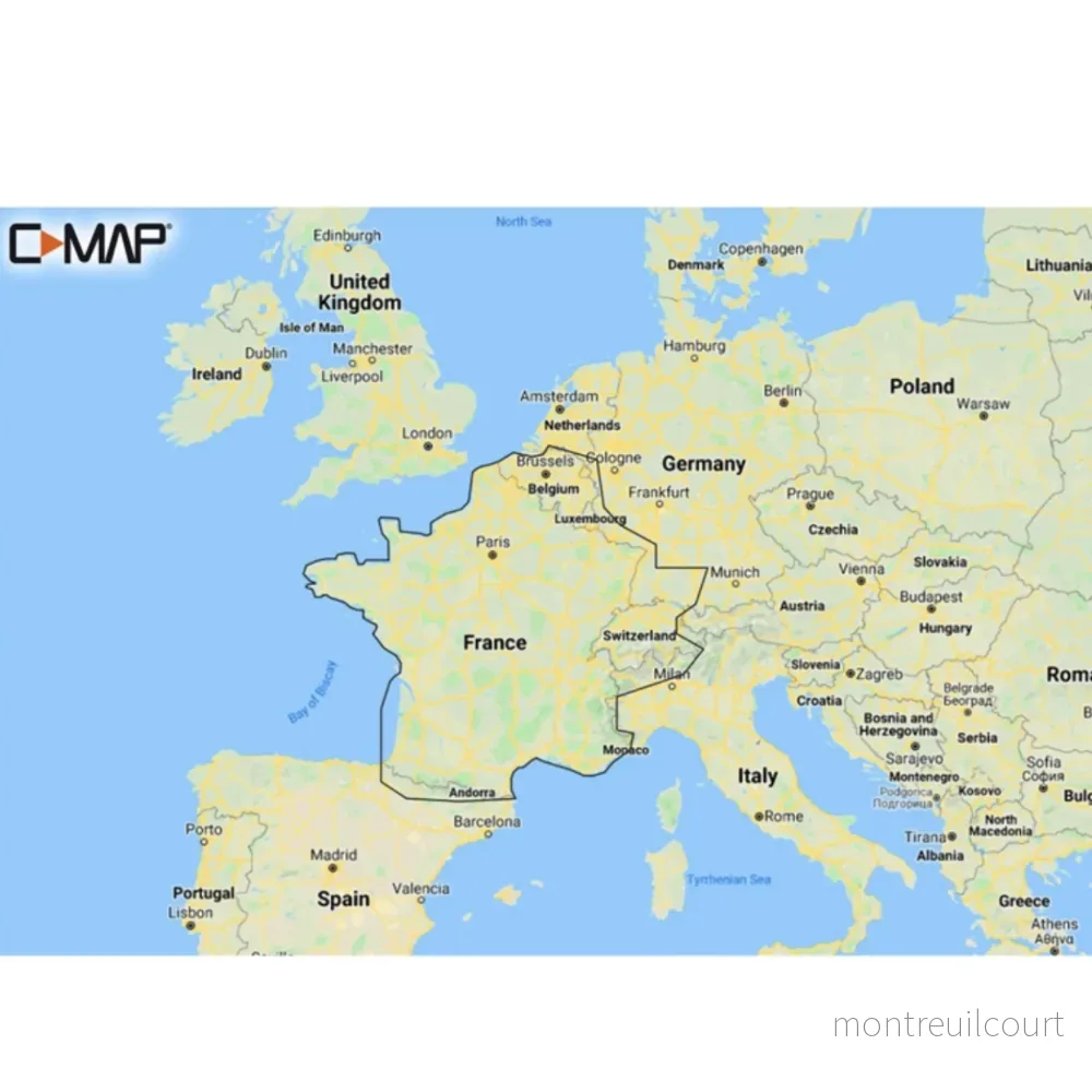C-MAP DISCOVER – French Inland Waters C-MAP DISCOVER – French Inland Waters