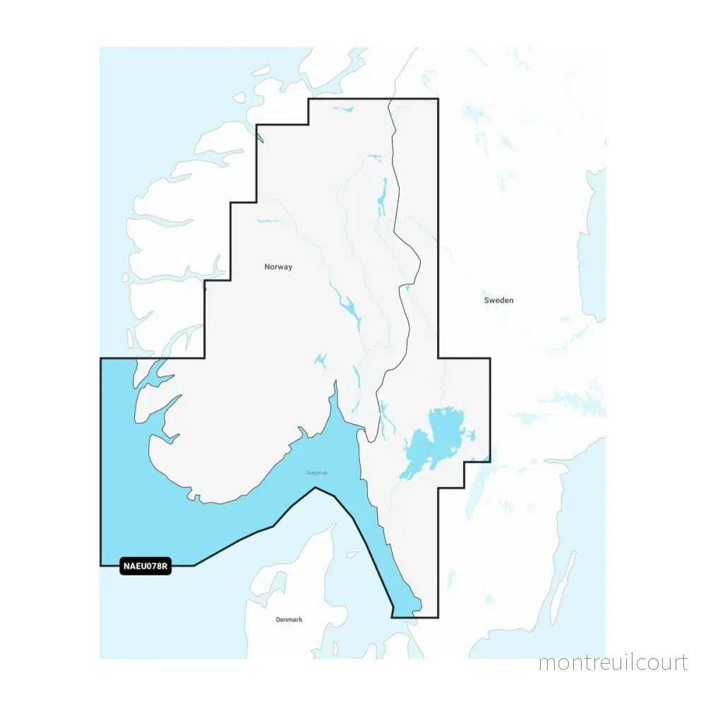 Navionics+ NAEU078R Oslo, Skagerrak och Haugesund Navionics+ NAEU078R Oslo, Skagerrak och Haugesund