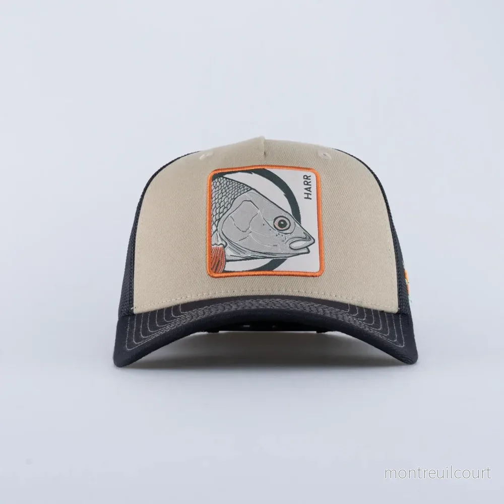 SQRTN Harr Trucker Keps - Hooked Soft Green - Bild 2