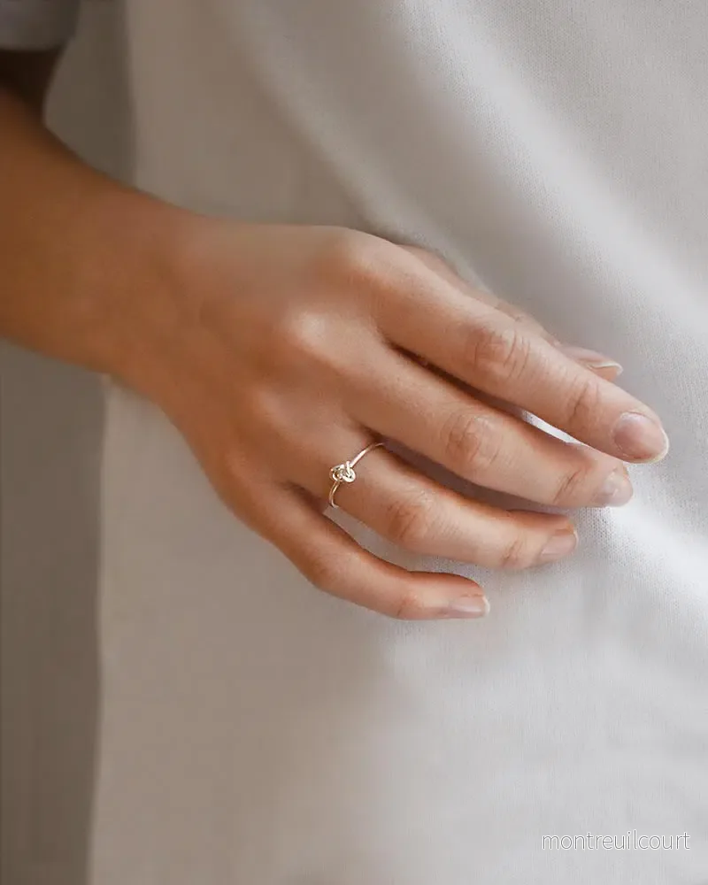 Le Knot drop ring - Bild 2