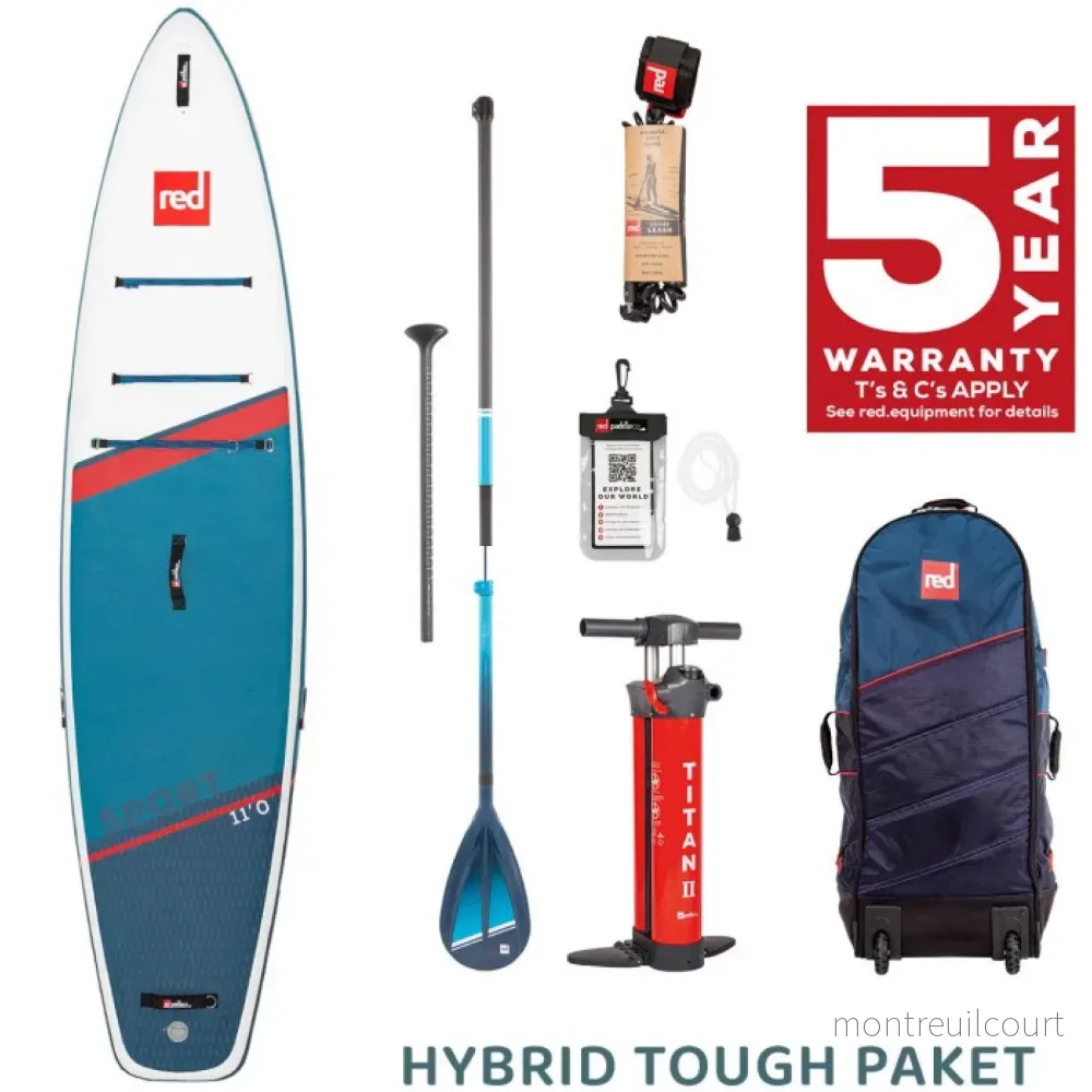 Red Paddle Co 11’0 Sport MSL, Blue – SUP Paketdeal Red Paddle Co 11’0 Sport MSL, Blue – SUP Paketdeal