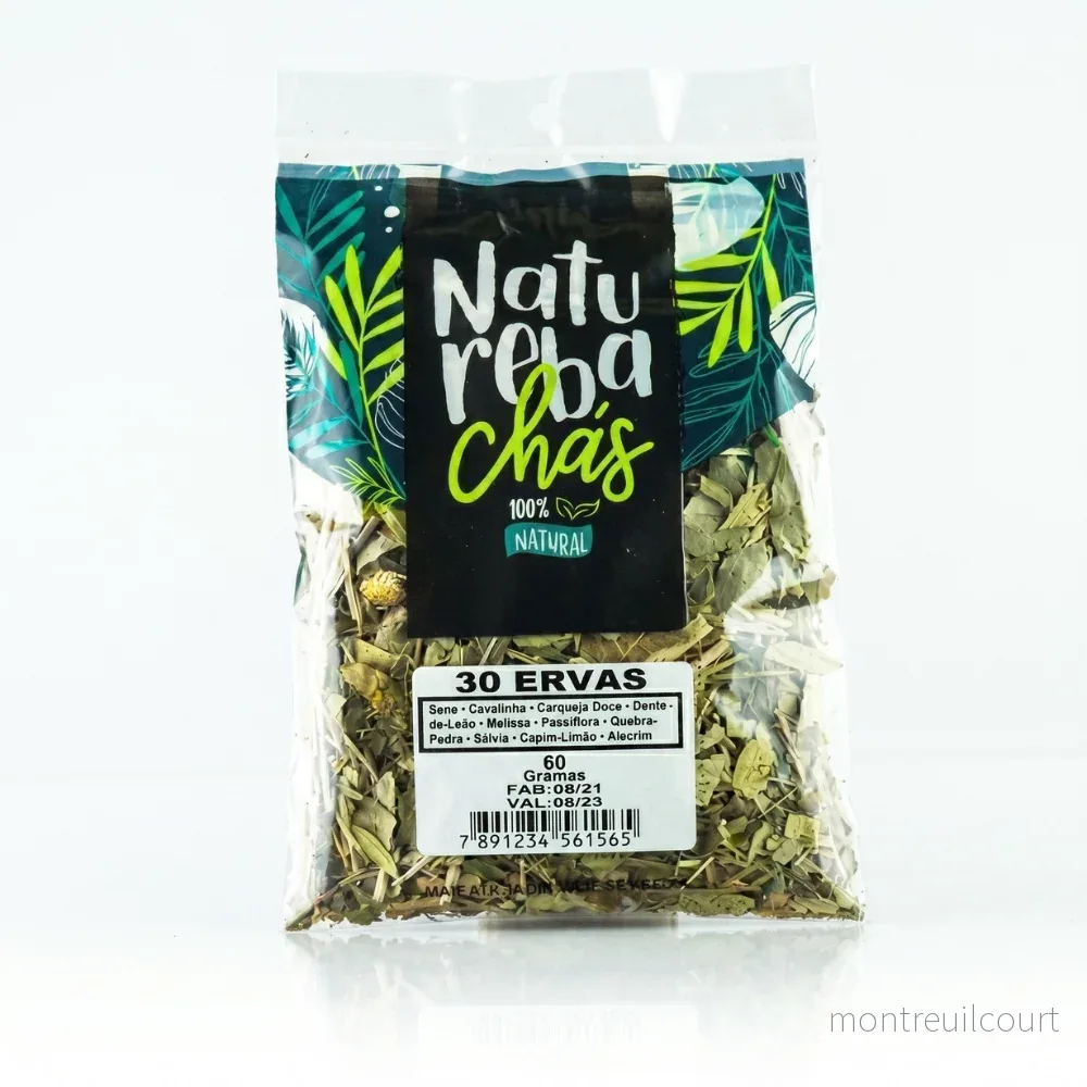Chá 30 Ervas / 30 Herbs Tea - Natureba (50g)