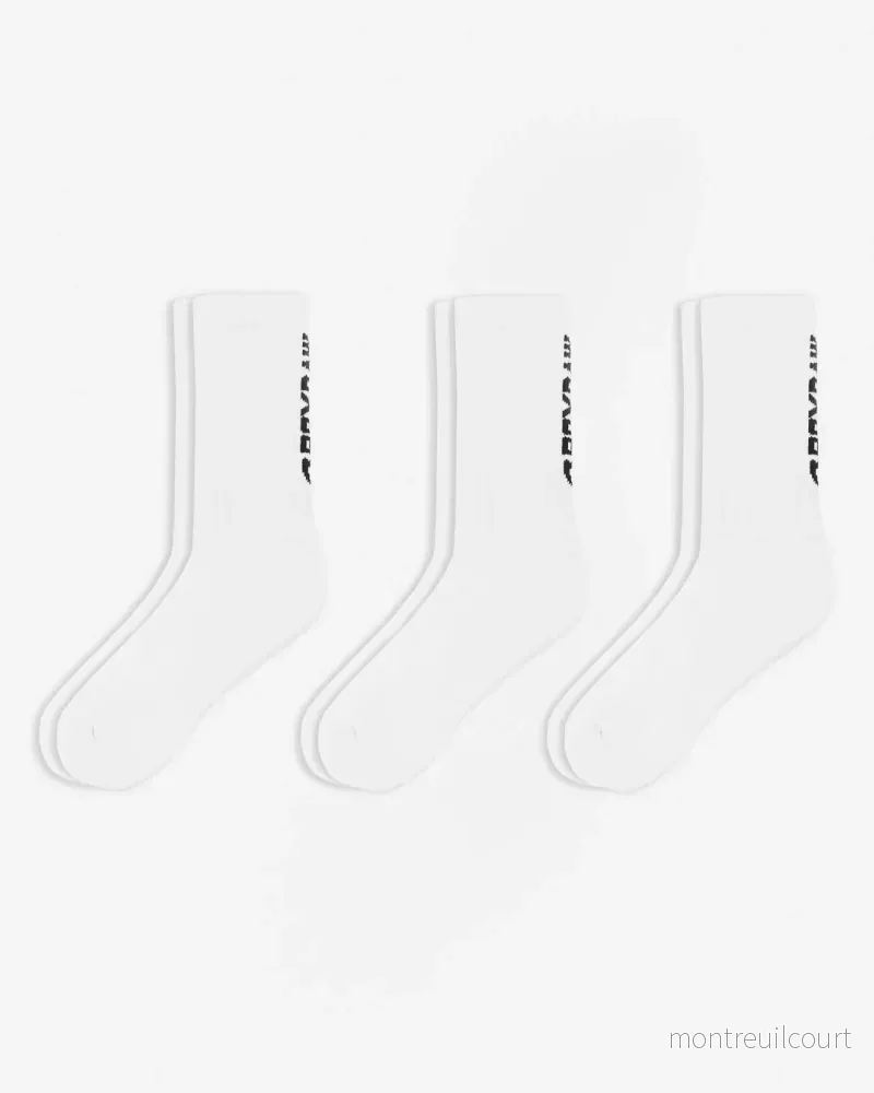BOXRAW Lineal Crew Strumpor 3-pack - Bild 3