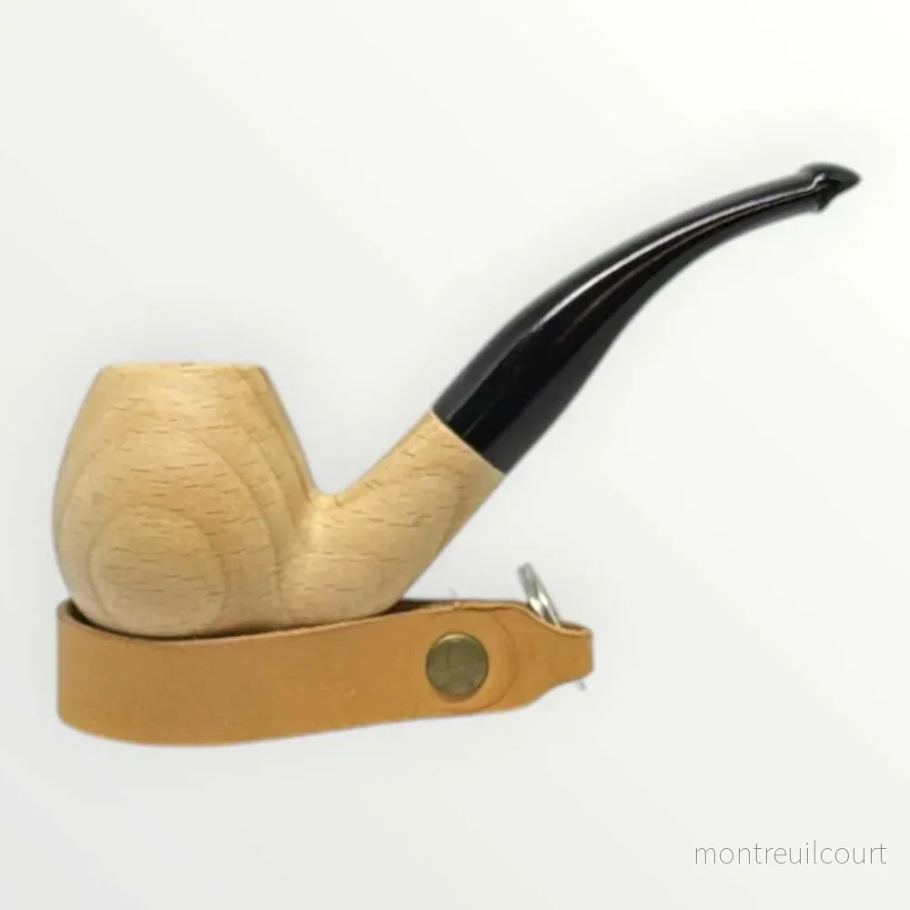 Pipa Naturell – Obehandlad Träpipa i Modell Bent Apple (138mm) Pipa Naturell – Obehandlad Träpipa i Modell Bent Apple (138mm)