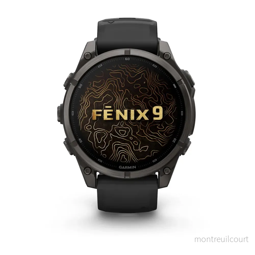 Garmin fēnix 9 - AMOLED 47 mm Sapphire Carbon Gray DLC Titanium - Bild 2
