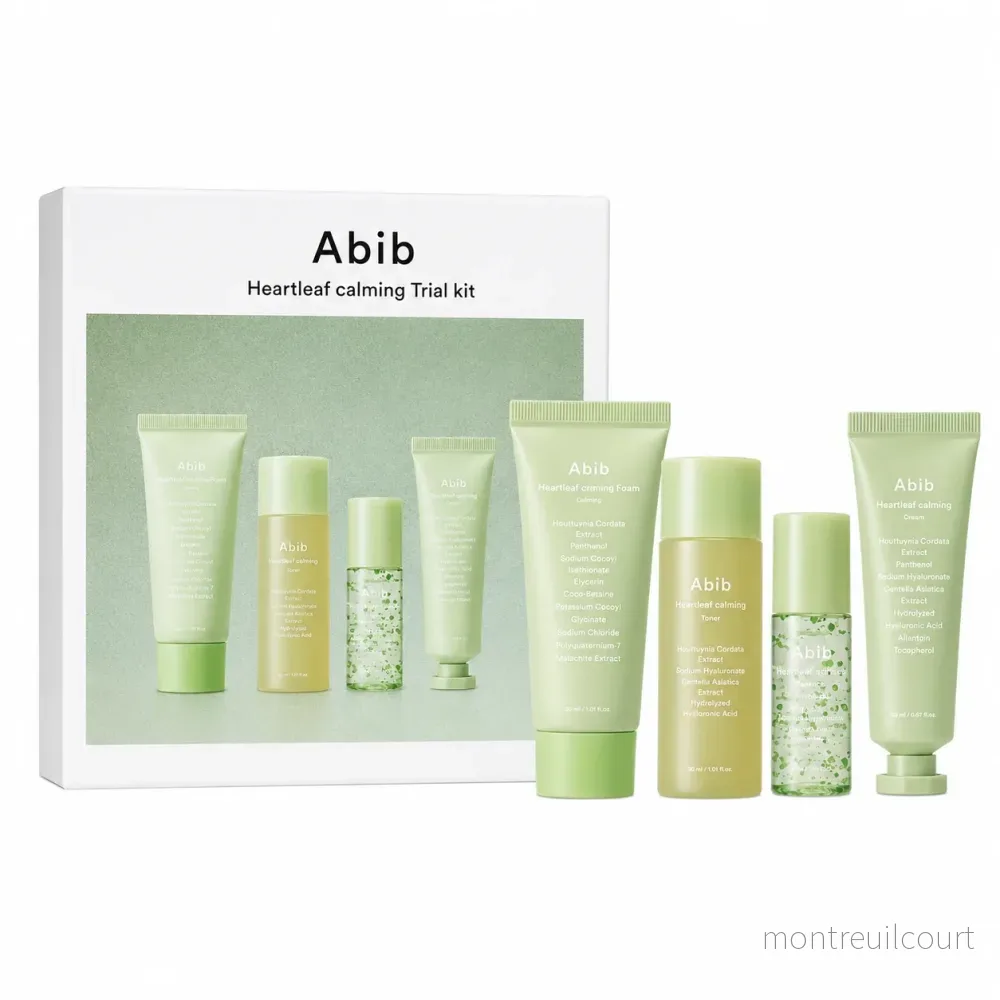 Abib Heartleaf Calming Trial Kit – 1 Set (4 items) Abib Heartleaf Calming Trial Kit – 1 Set (4 items)