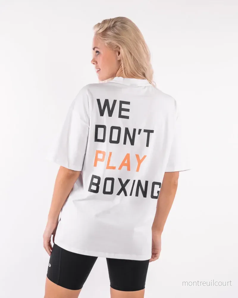 BOXRAW T-shirt We Don't Play Boxing
