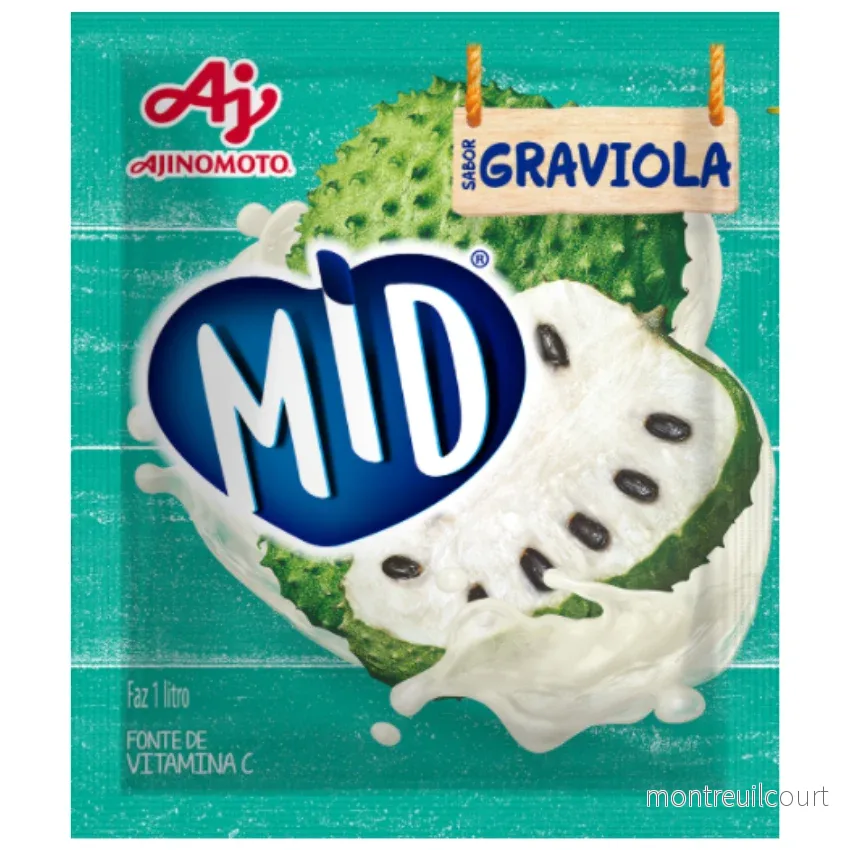 Refresco MID Graviola / Soursop flavored instant drink powder - MID (20g)