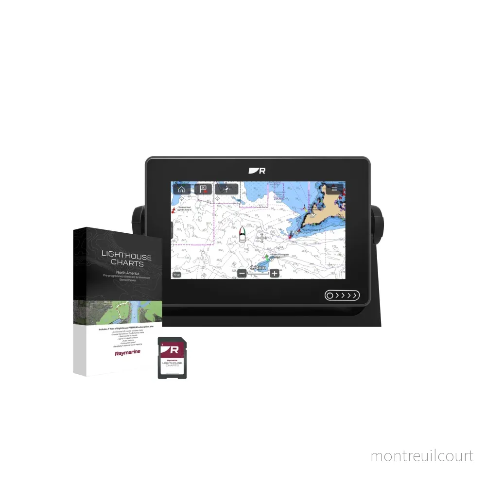Raymarine AXIOM+ 7 – 7″ MFD samt LightHouse sjökort över norra Europa