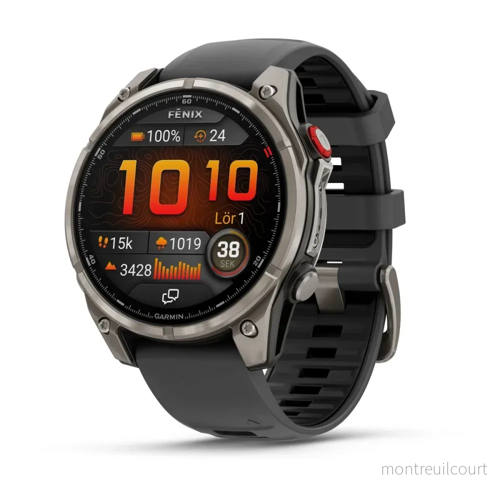 Garmin fenix 8 Pro – 47 mm Amoled Sapphire Titan