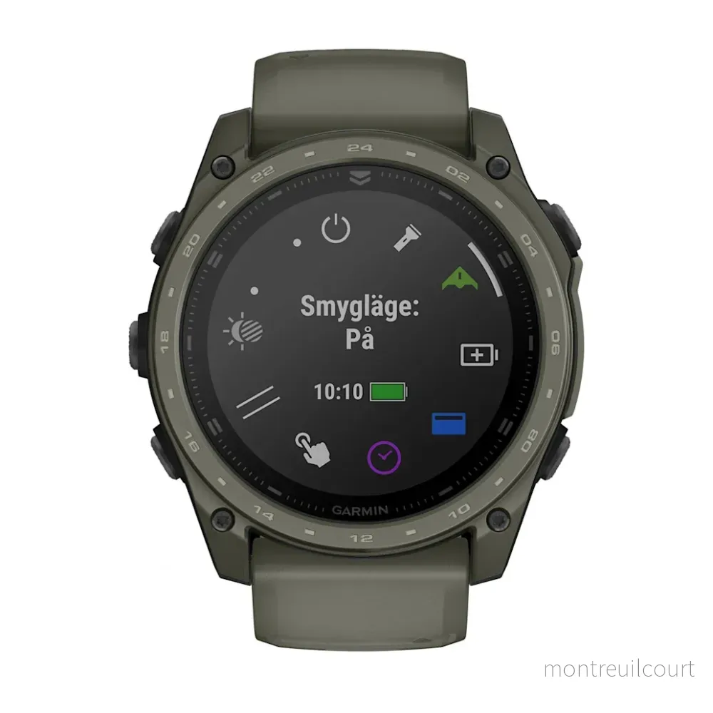 Garmin Tactix 8– AMOLED Olivgrön Cerakote-beläggning 51mm - Bild 3