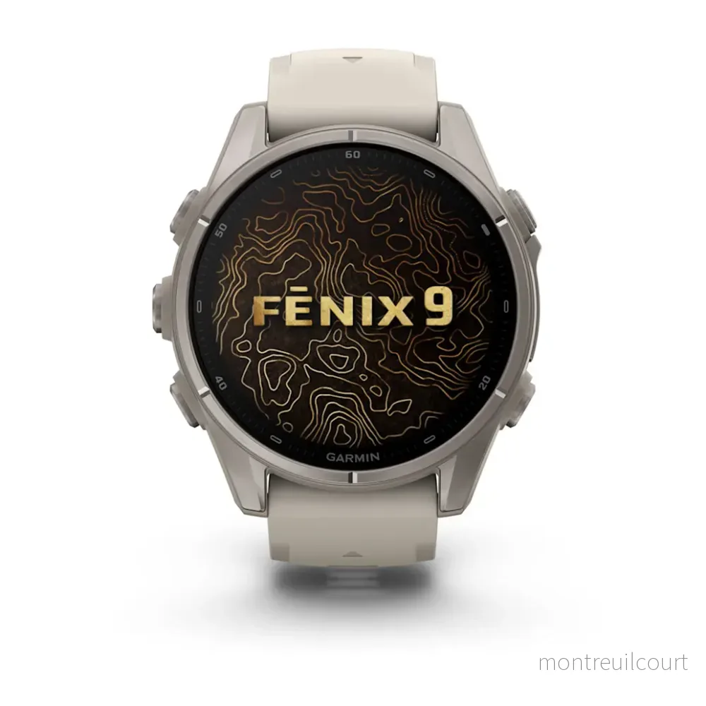 Garmin fēnix 9 - AMOLED 43 mm Sapphire Titanium - Bild 2