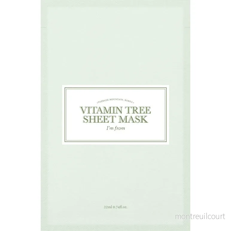 I’m From Vitamin Tree Sheet Mask I’m From Vitamin Tree Sheet Mask