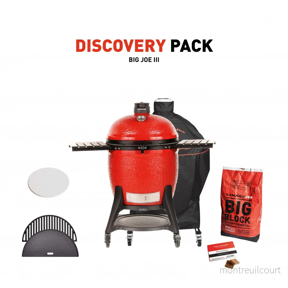 Kamado Joe Big Joe 3 Discovery paket Kamado Joe Big Joe 3 Discovery paket