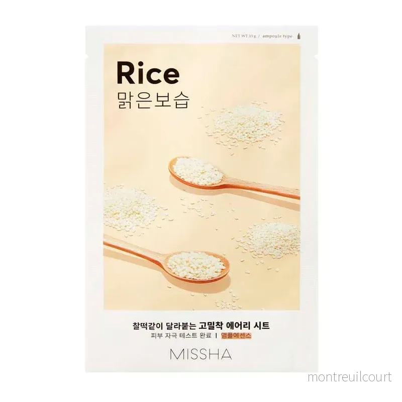 Missha – Airy Fit Sheet Mask #Rice