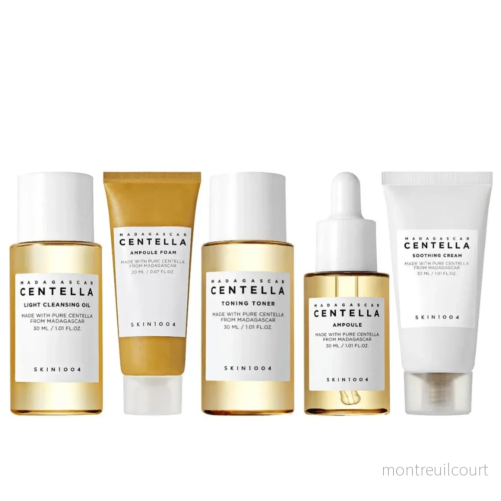 SKIN1004 Madagascar Centella Travel Kit 5 delar SKIN1004 Madagascar Centella Travel Kit 5 delar