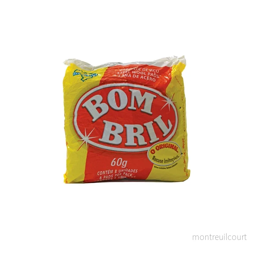 Esponja de Aço / Steel Sponge – Bombril (60g) Esponja de Aço / Steel Sponge – Bombril (60g)