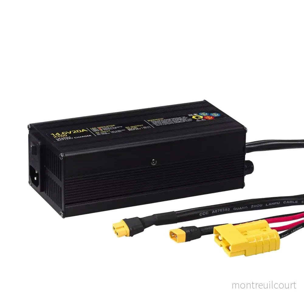 Rebelcell 14.6V20A XT60 LiFePO4 Batteriladdare Rebelcell 14.6V20A XT60 LiFePO4 Batteriladdare