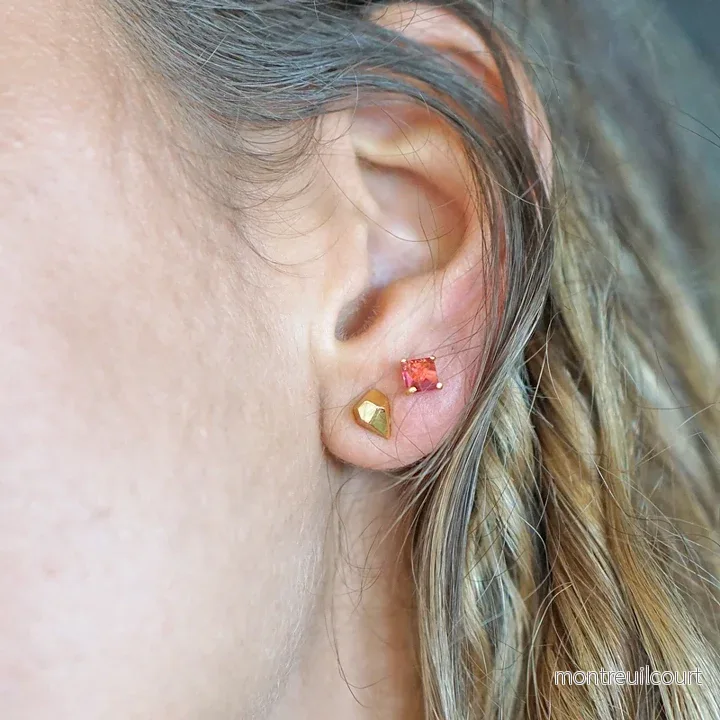 Juno Golden Earrings - Bild 2