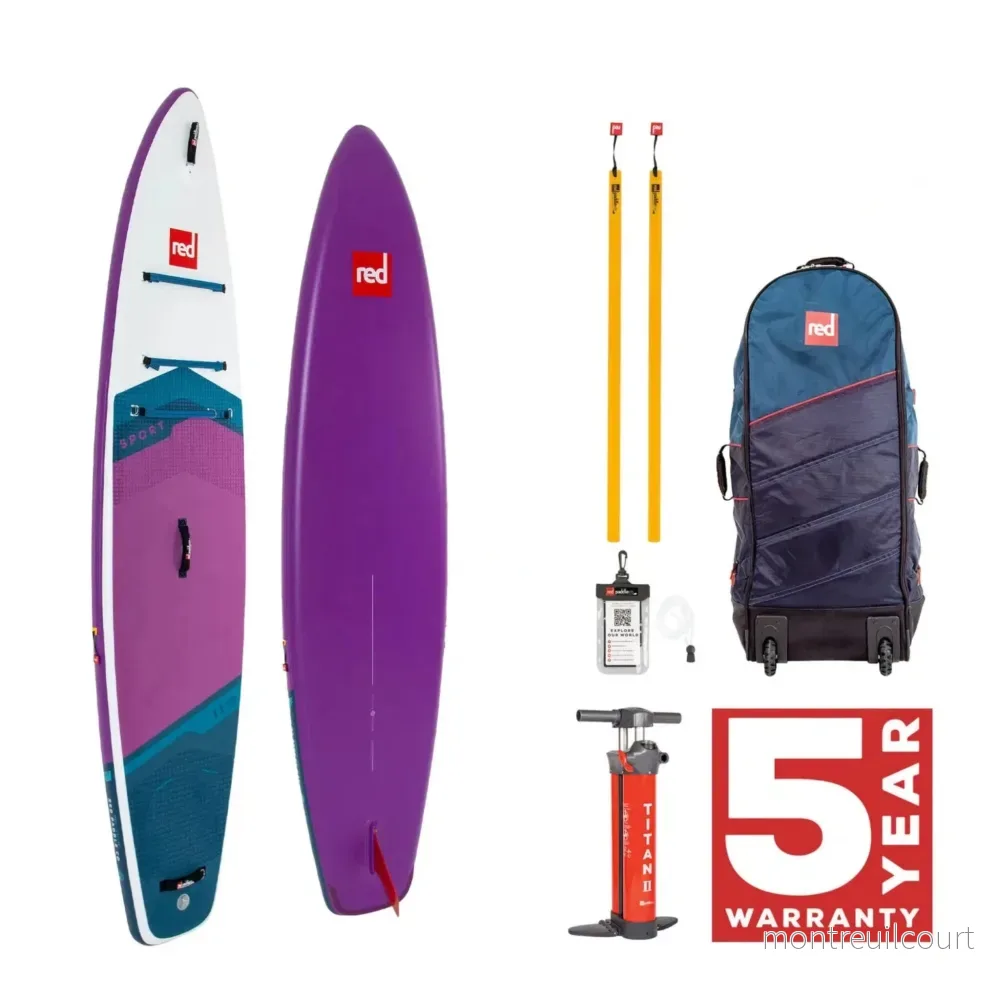Red Paddle Co 11'0 Sport MSL, Violet – SUP Paketdeal