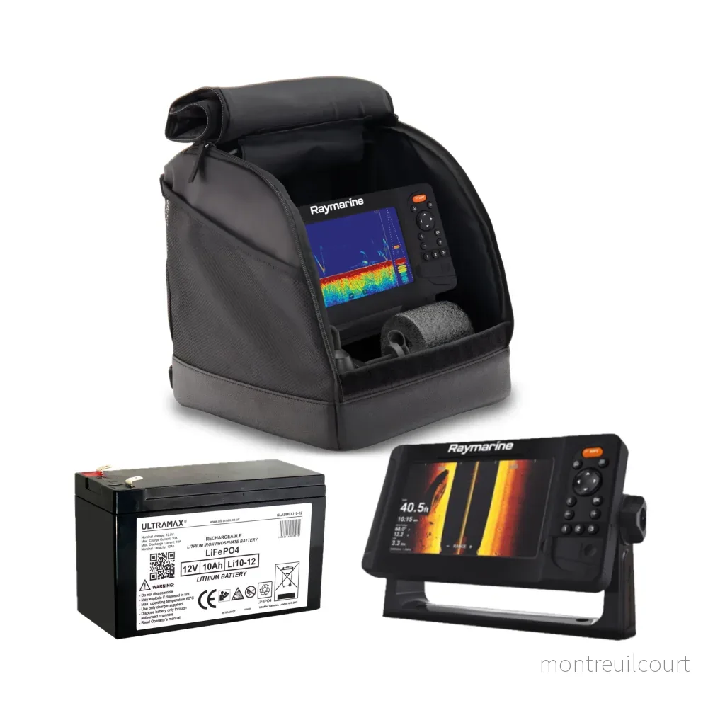 Raymarine Element 9 HV + Ultramax 12,8V LiFePO4 Isfiskepaket Raymarine Element 9 HV + Ultramax 12,8V LiFePO4 Isfiskepaket