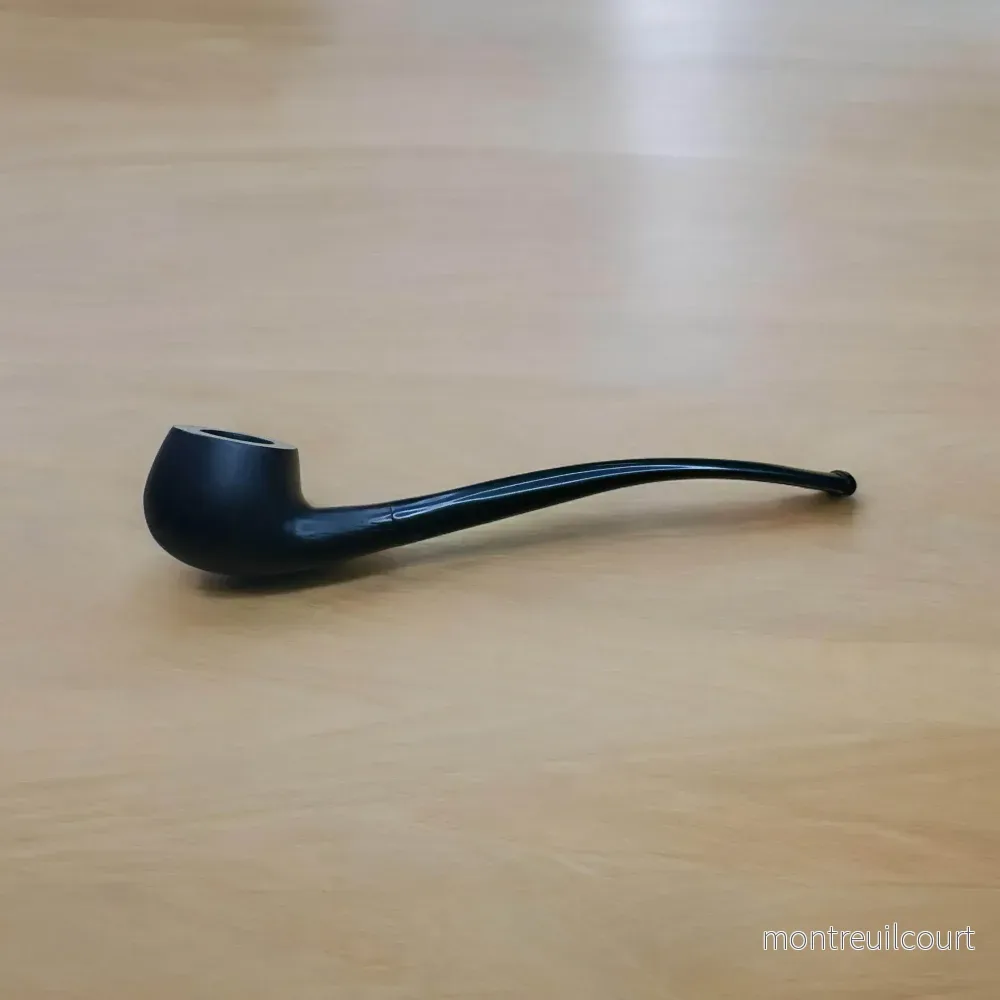 17 cm Churchwarden Pipa med Kylpinne – För En Kylig och Smidig Rökning - Bild 3